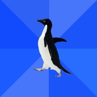 Некультурные Пингвин смайлы