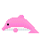 Рыбы Розовый дельфин смайлы