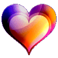 Сердца Сердечко разноцветное смайлы