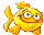 Животные Рыбка - смайлик улыбается смайлы