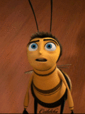 Животные Пчелка в ужасе смайлы