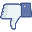 Злость Facebook ненравится дислайк Нелюбовь смайлы