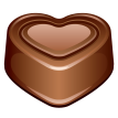 Любовь Шоколадное Сердце смайлы