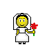 Любовь Невеста с цветком смайлы