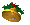 Новый год Золотистый колокольчик с веточкой смайлы