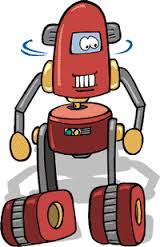 Роботы Радостный робот смайлы
