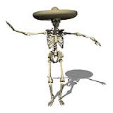 Скелет Скелет в шляпе смайлы