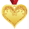 Сердца Медалька-сердечко смайлы