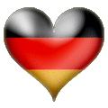 Сердца Сердечко Германии смайлы