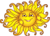 Солнце Солнышко с лучиками смайлы