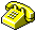 Телефон Желтый телефон смайлы