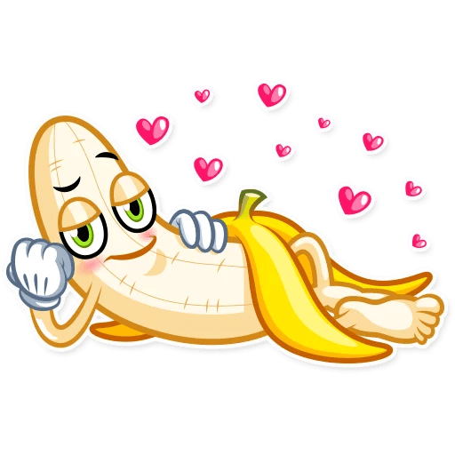 Телефон В ожидании секса. Обнаженный банан смайлы