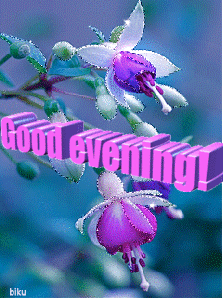 Форум Добрый вечер мигающий с цветами смайлы