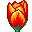 Цветы Бутон тюльпана смайлы