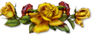 Цветы Чайные розы смайлы