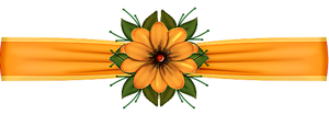 Цветы Украшение для текстов- цветок на ленте смайлы